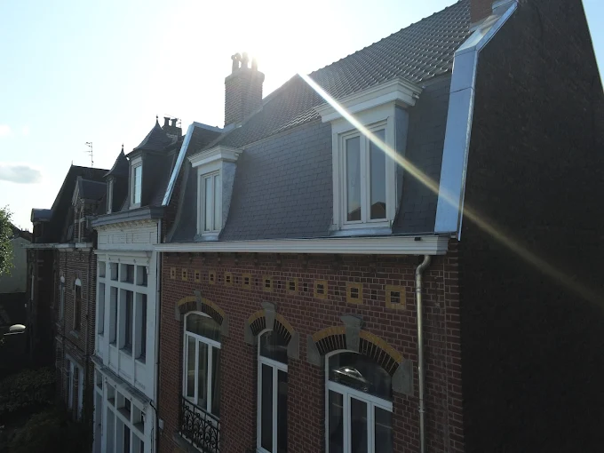 Toiture d'une maison à Verlinghem