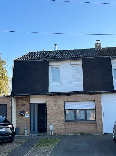 Toiture d'une maison à Lys-lez-Lannoy