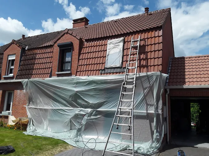 Toiture d'une maison à Roubaix (59100)