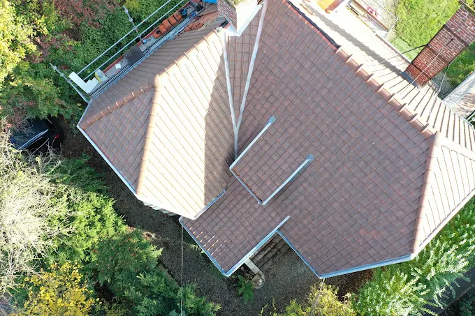 Toiture d'une maison à Sailly-Lez-Lannoy
