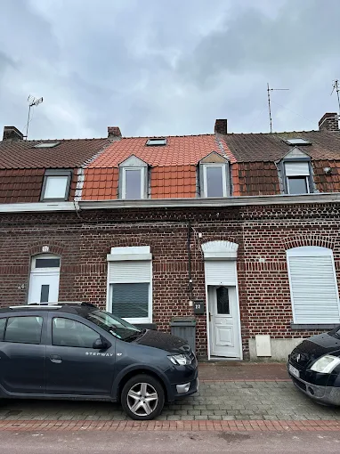 Toiture d'une maison à Flers-en-Escrebieux