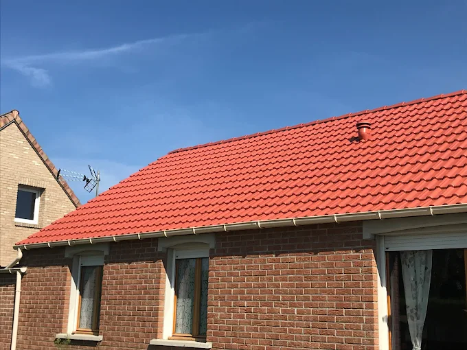 Toiture d'une maison à Lambres-Lez-Douai 59552