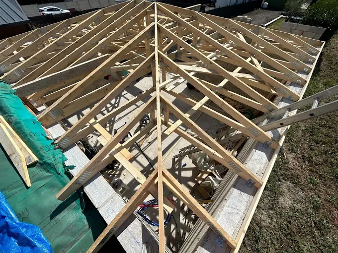 Toiture d'une maison de la commune Arleux