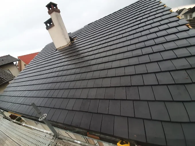 Toiture d'une maison de la commune Armbouts-Cappel