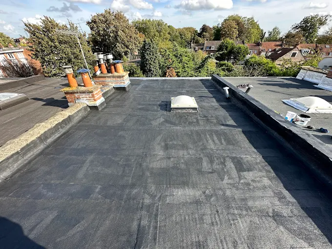 Toiture d'une maison de la commune Bailleul