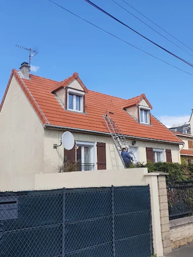 Toiture d'une maison de la commune Bauvin