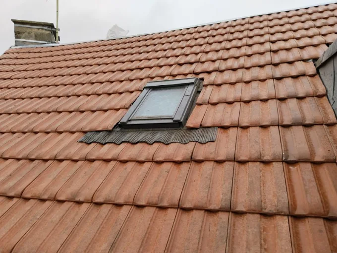 Toiture d'une maison de la commune Bruay-sur-l'Escaut