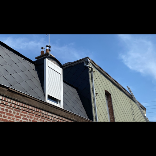 Toiture d'une maison de la commune Douchy-les-mines