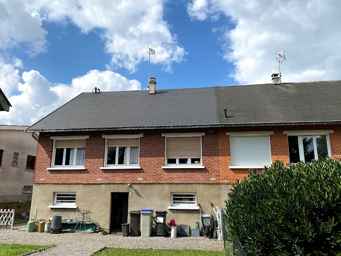 Toiture d'une maison de la commune Flines-lez-Raches